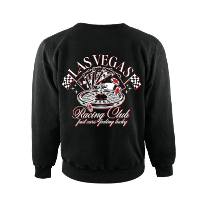 Sunday Avenue Las Vegas Crewneck- Black